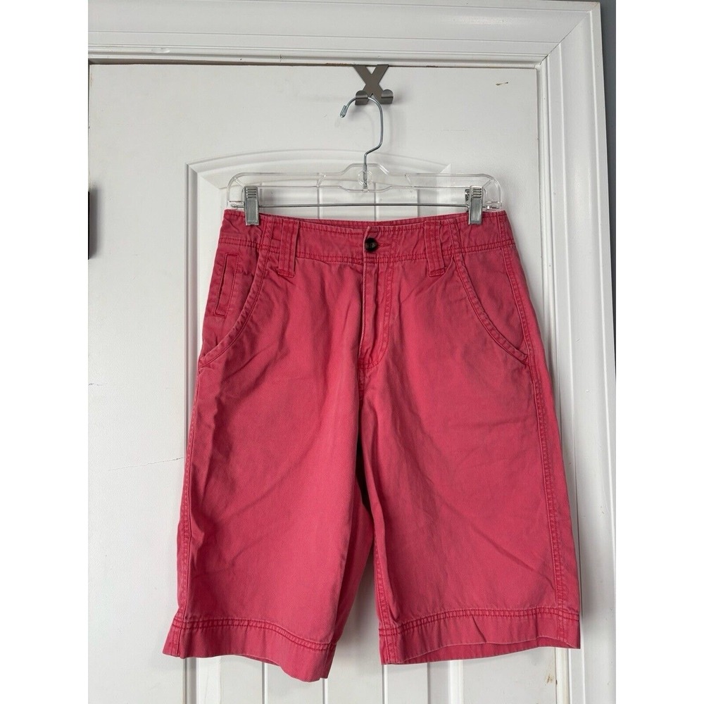 Mossimo Supply Co Shorts Mens 28 Casual Workwear Cargo Shorts Red